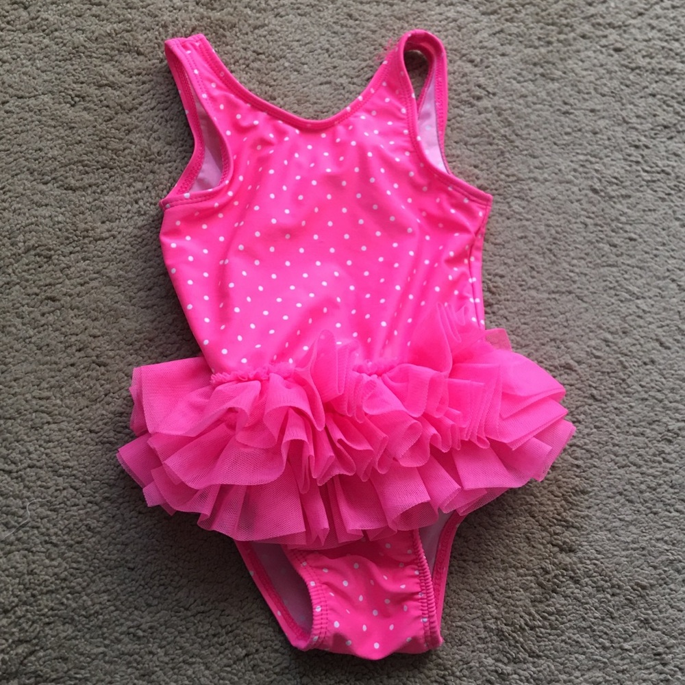 Toddler bathing suit/ swim suit.
